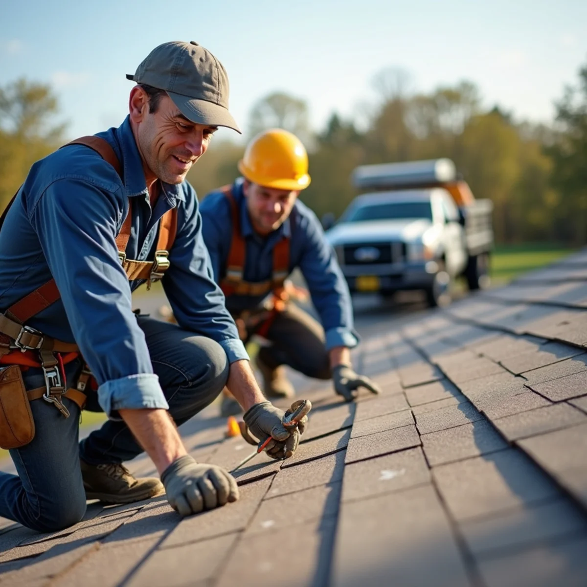 Ernest Negrin and team conducting residential roof replacement in Little Rock Arkansas