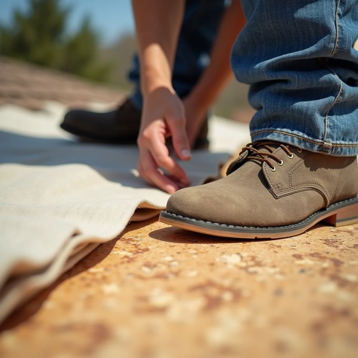 7. Spongy, Bouncing, or Sagging Roof Decking