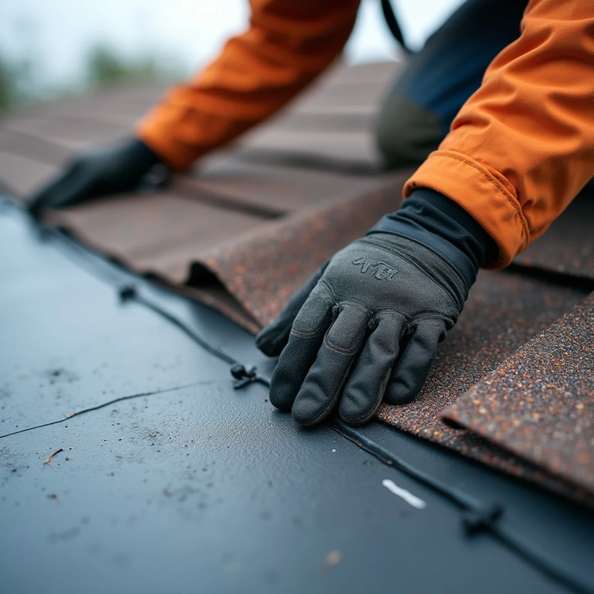 Emergency Roof Tarping architectural shingle craftsmanship and installation technique in Little Rock AR