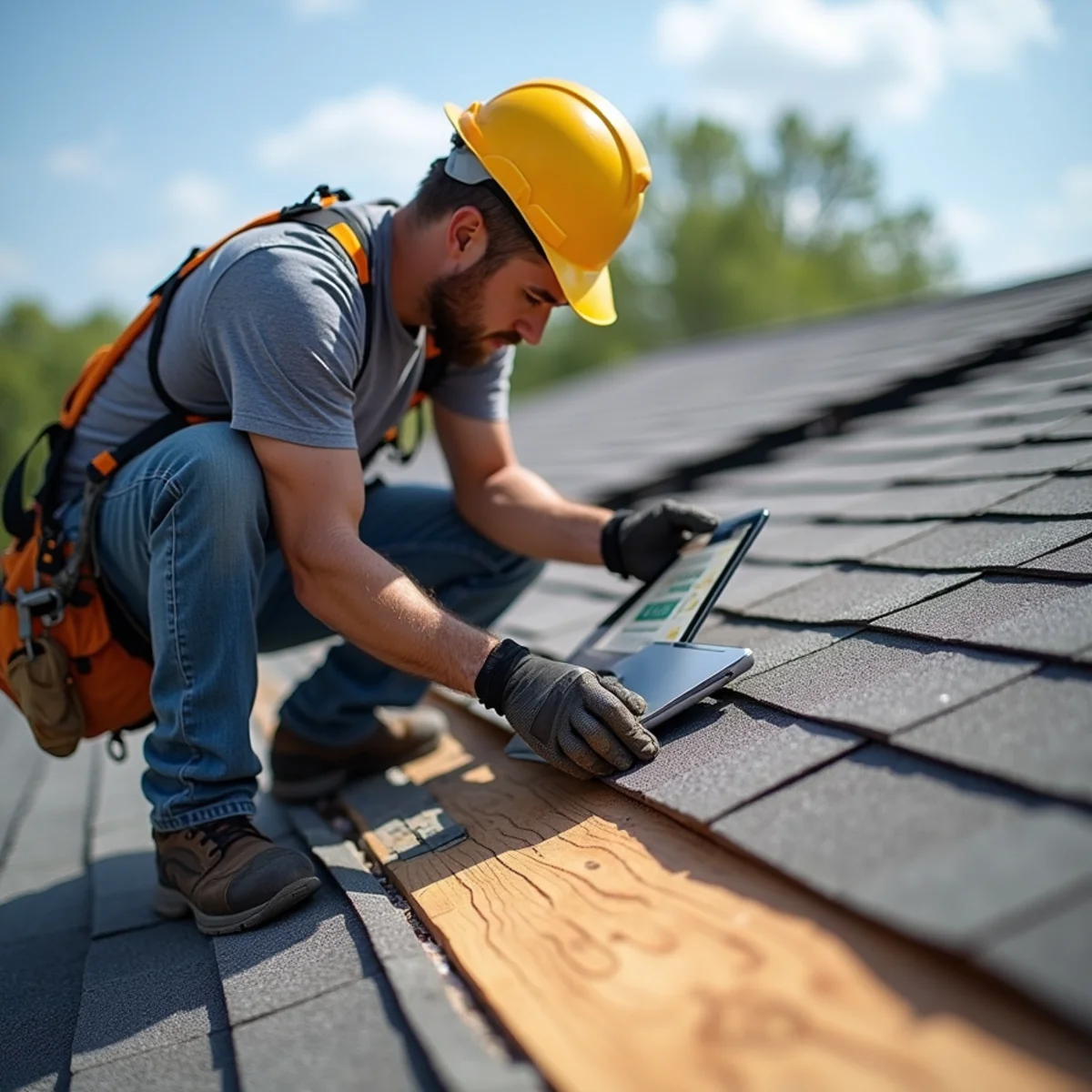 Impact-Resistant Shingles (Class 4) roof inspection, decking review and quality control in Little Rock AR