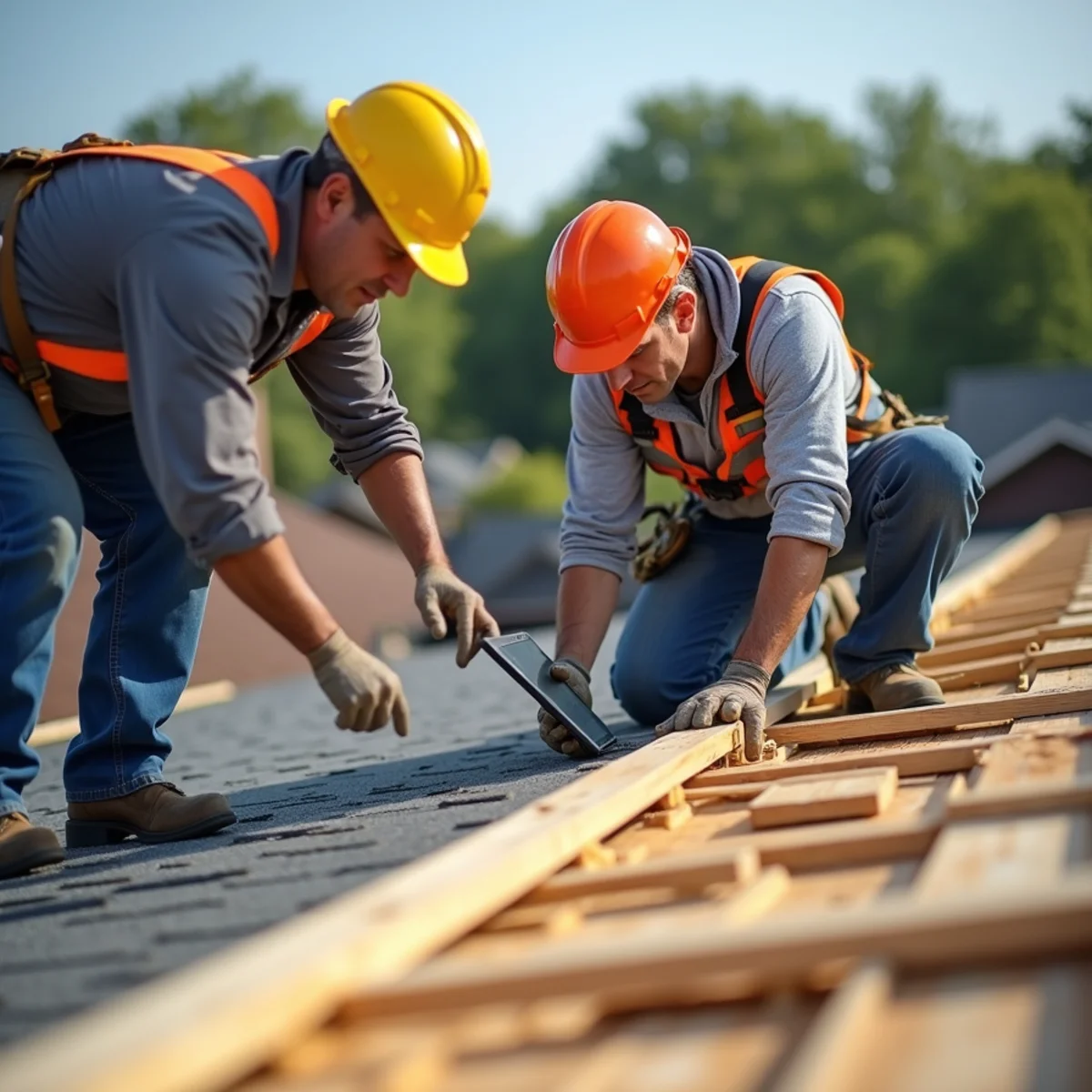 Rental Property Roofing roof inspection, decking review and quality control in Little Rock AR