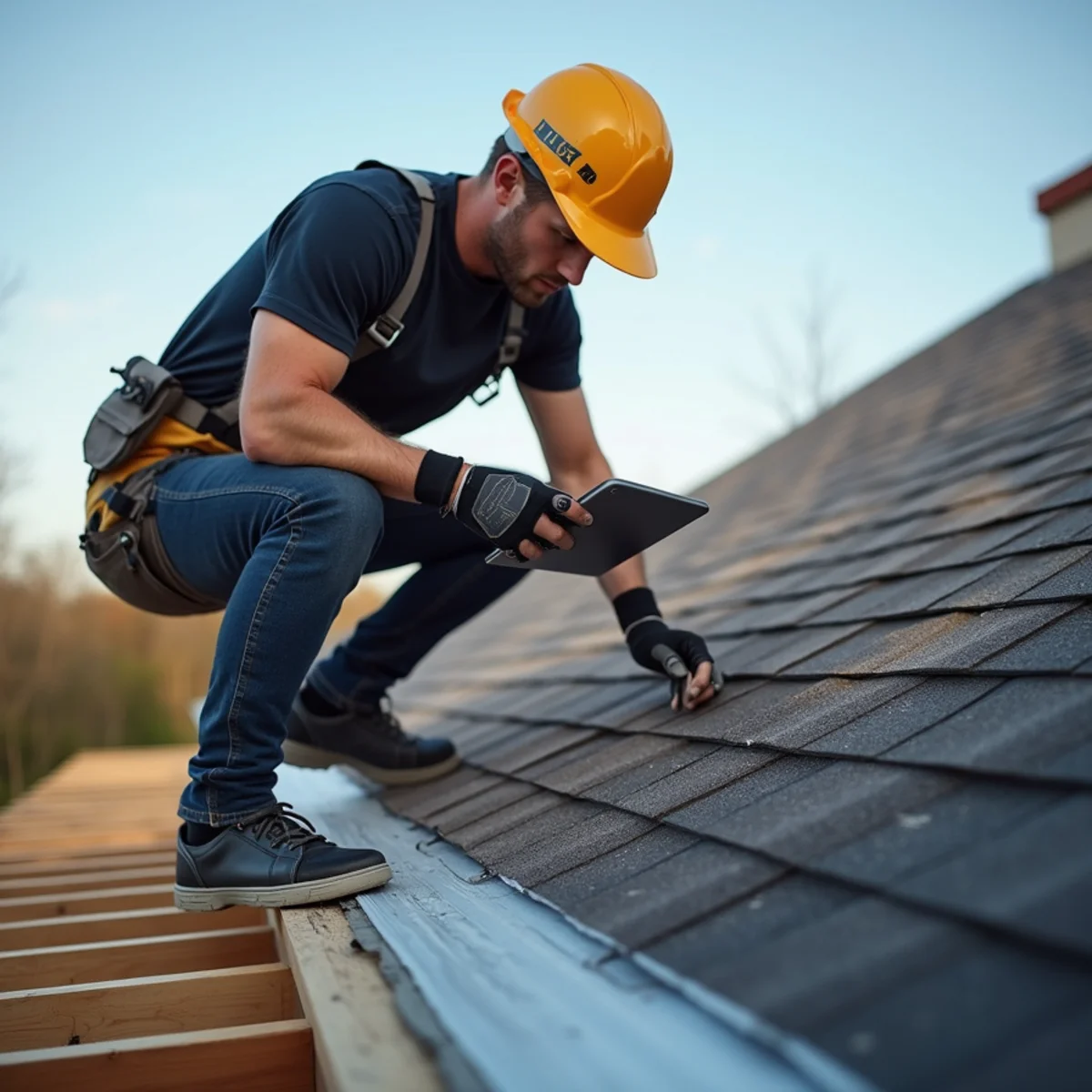 New Shingle Roof Installation roof inspection, decking review and quality control in Little Rock AR