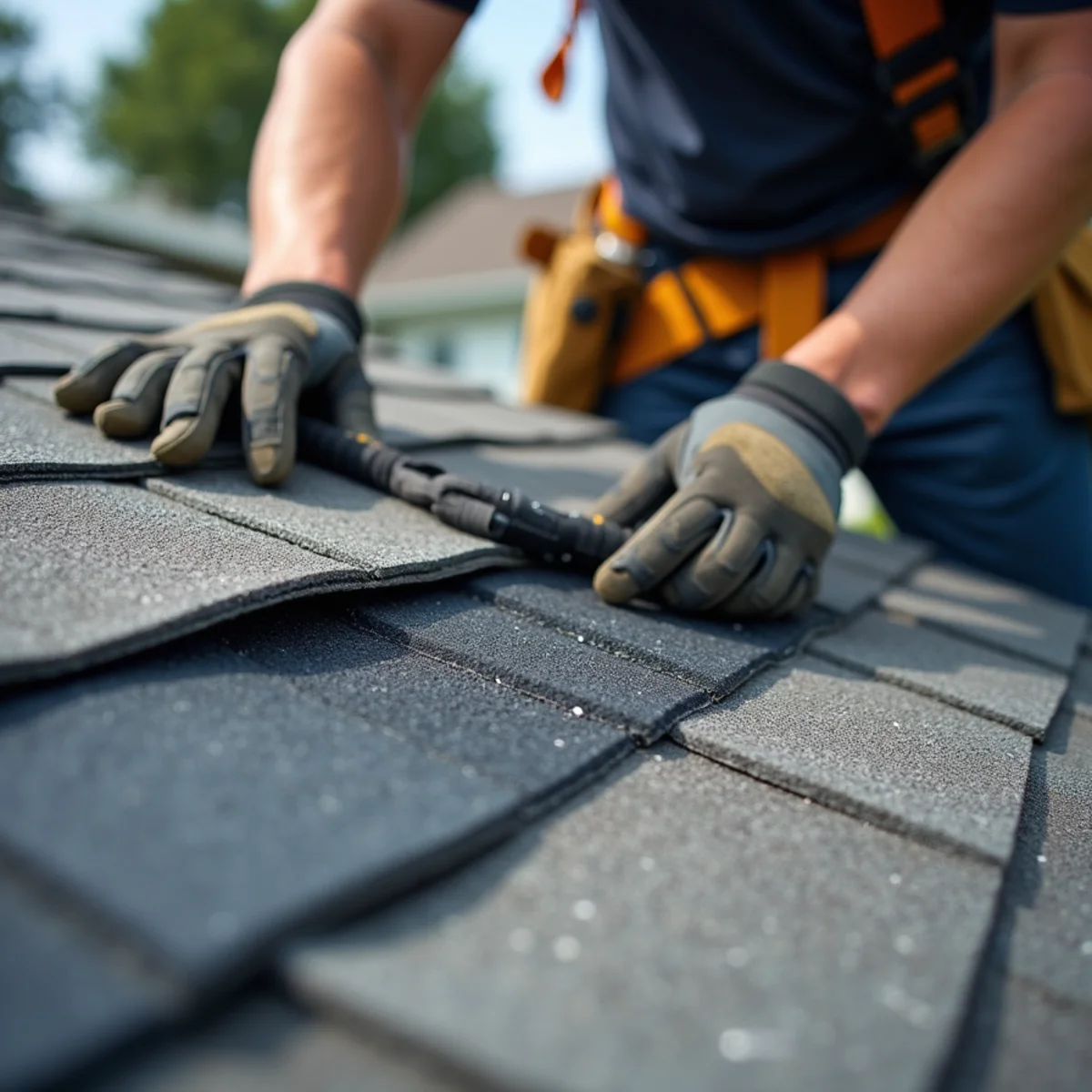 Shingle Roof Repair architectural shingle craftsmanship and installation technique in Little Rock AR