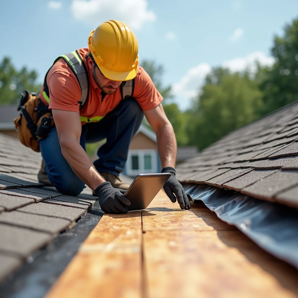 Storm Damage Roof Repair roof inspection, decking review and quality control in Little Rock AR